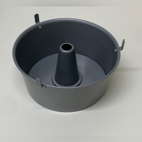 Vtg Non Stick Coated Aluminum Angelfood Cake Baking Mold - Picture 5 of 10
